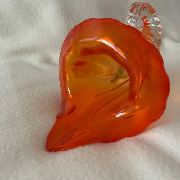 Art Glass Cornucopia/Horn of Plenty MCM 1950s - Picture 4 of 7